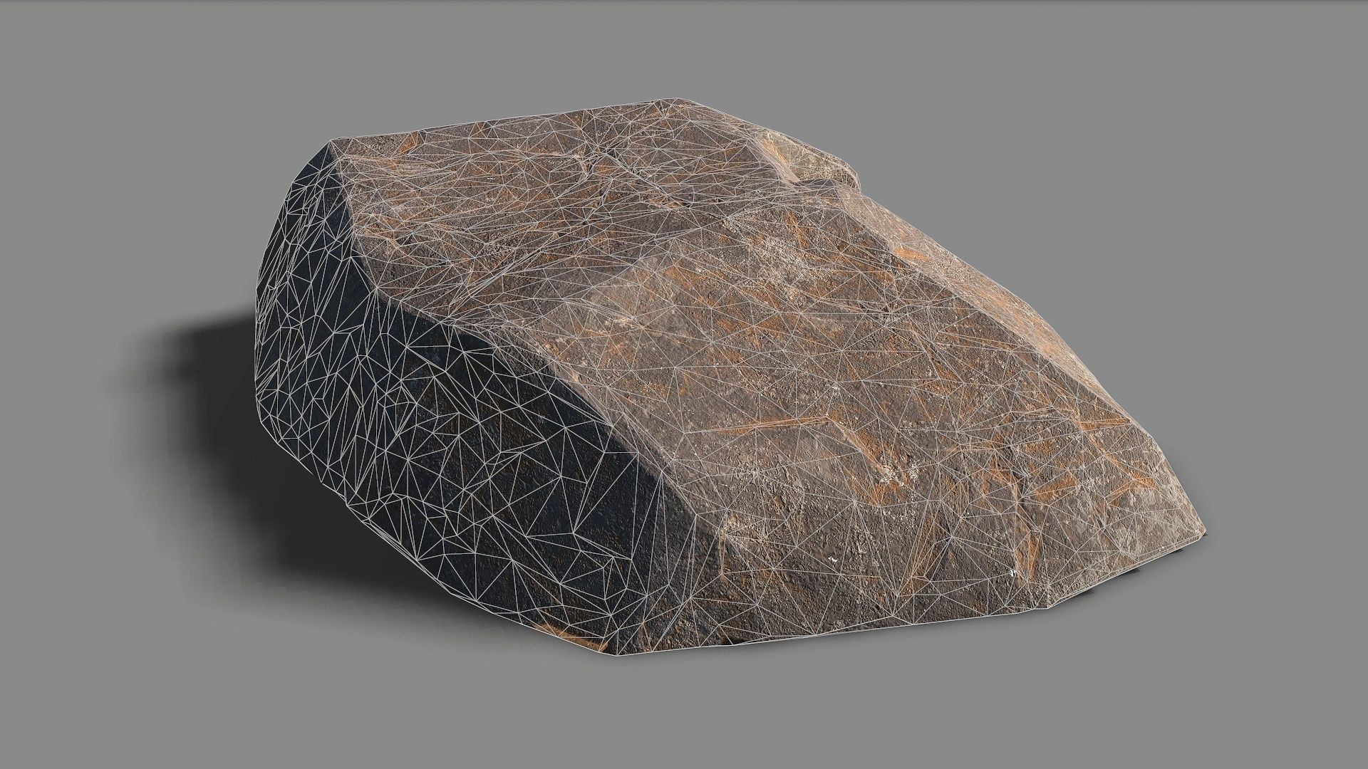 Mountain Rock 06 Low-poly 3D model_15