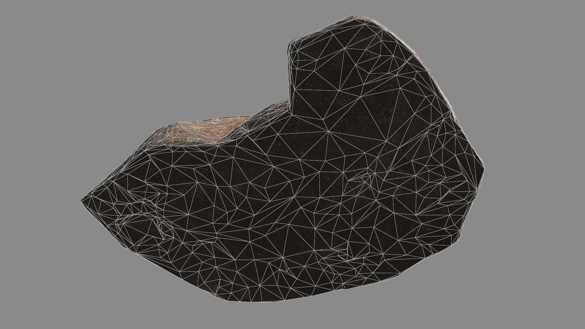Mountain Rock 06 Low-poly 3D model_17