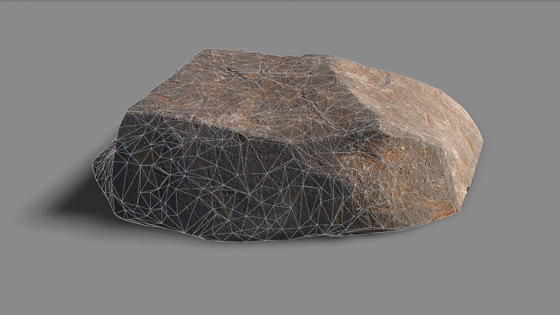 Mountain Rock 06 Low-poly 3D model_14