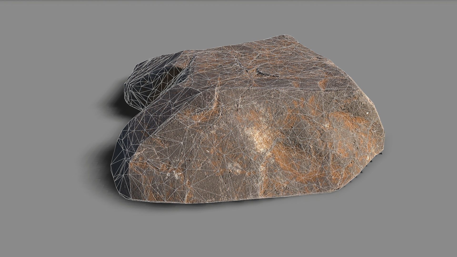 Mountain Rock 06 Low-poly 3D model_11