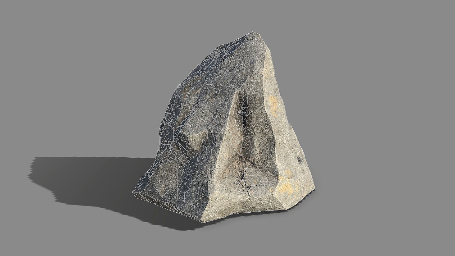 Mountain Rock 03 Low-poly 3D model_17