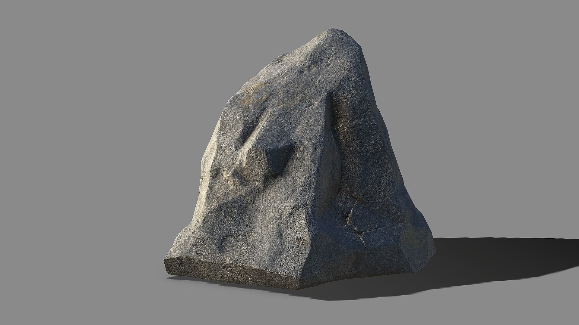 Mountain Rock 03 Low-poly 3D model_8