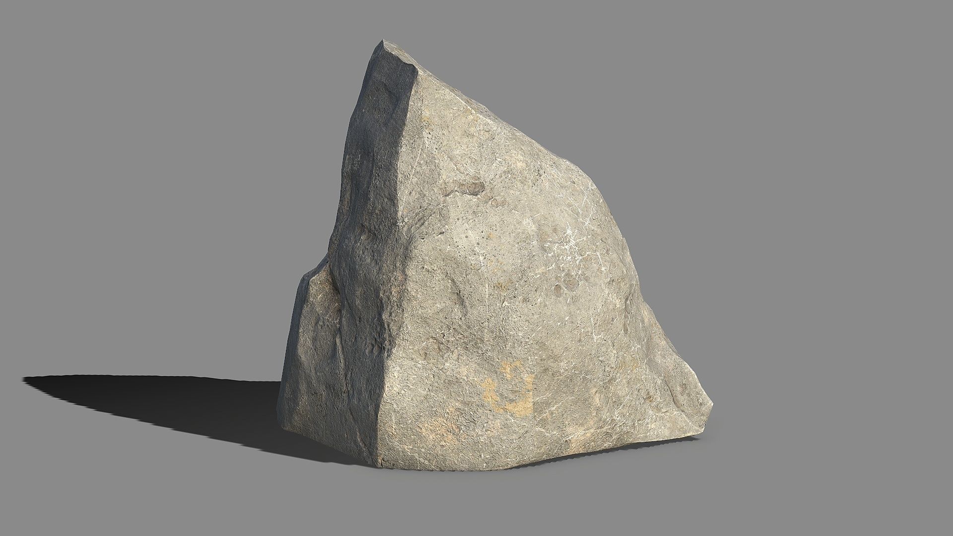 Mountain Rock 03 Low-poly 3D model_5