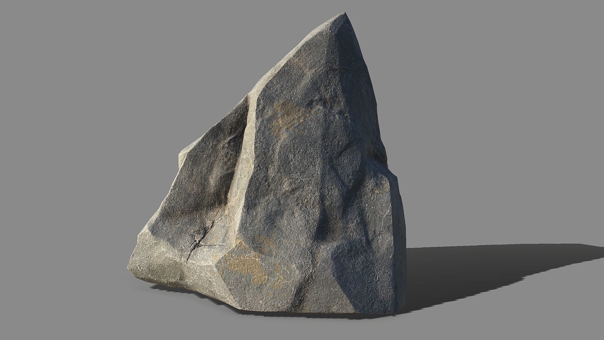 Mountain Rock 03 Low-poly 3D model_1