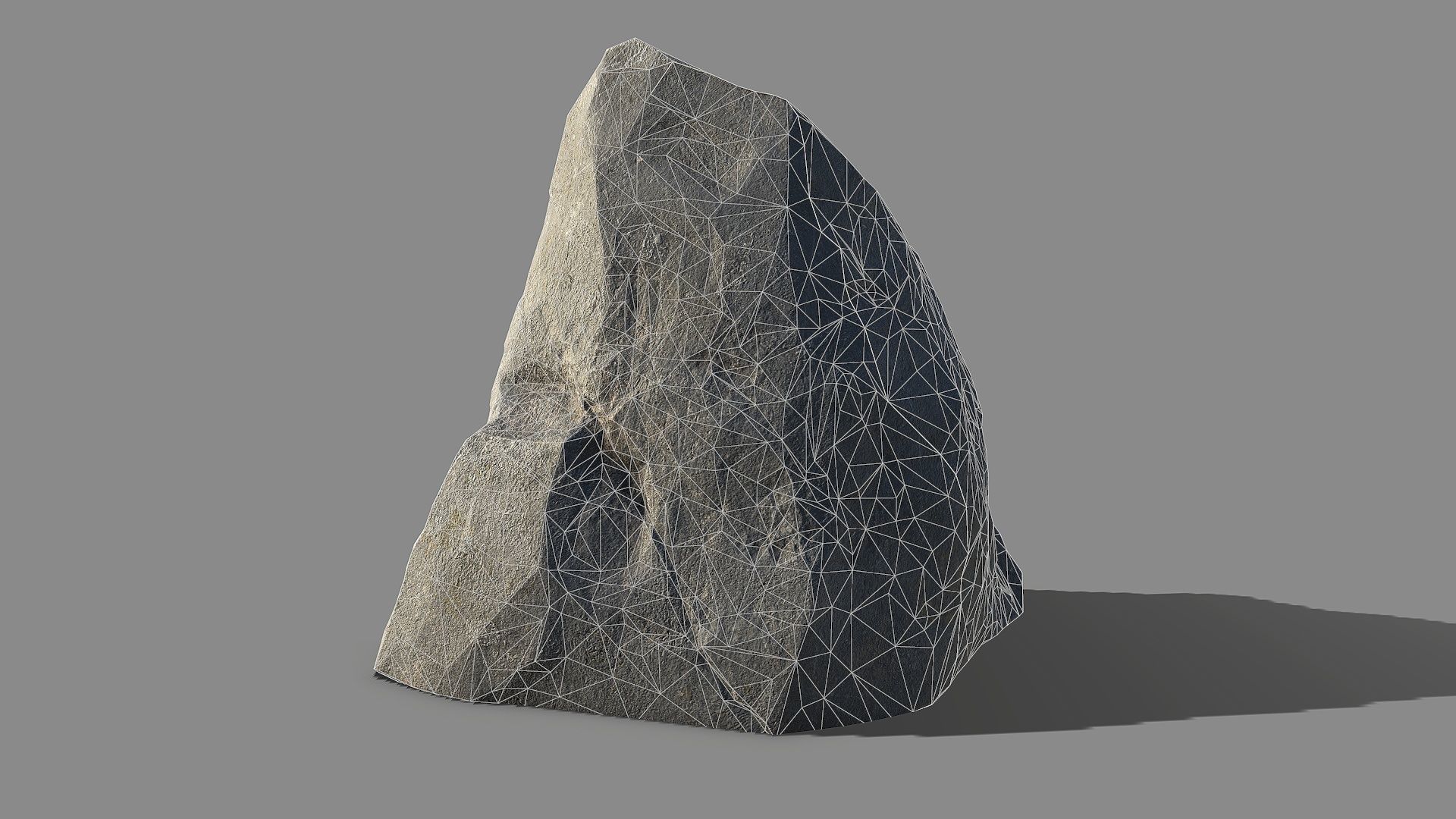 Mountain Rock 03 Low-poly 3D model_14