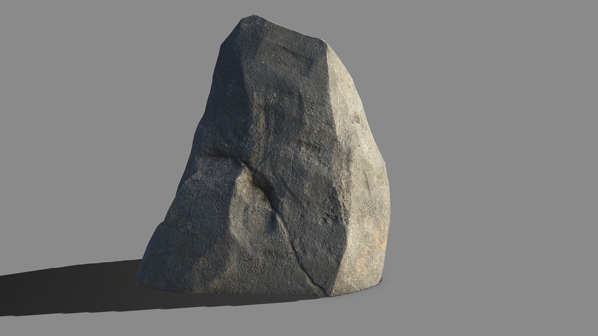 Mountain Rock 03 Low-poly 3D model_4