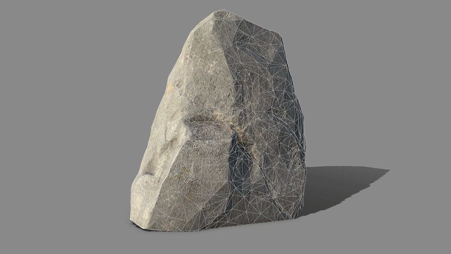 Mountain Rock 03 Low-poly 3D model_13