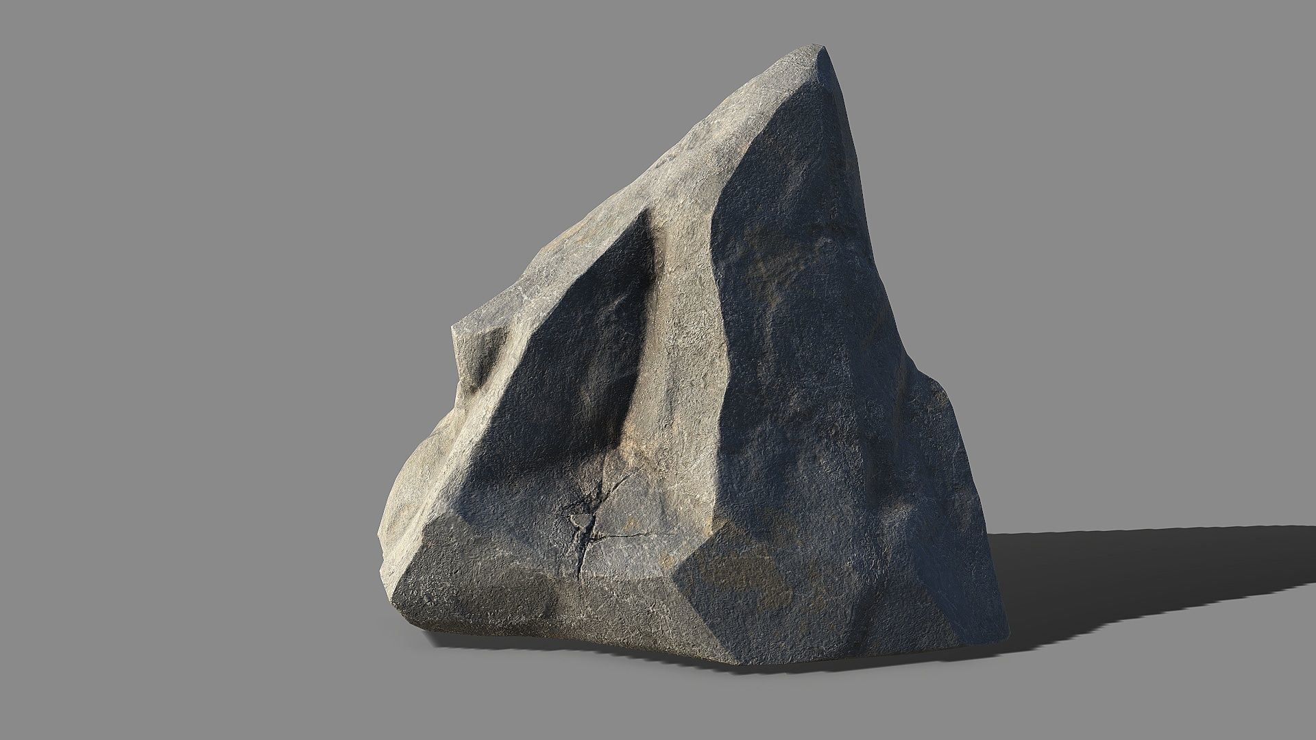Mountain Rock 03 Low-poly 3D model_9