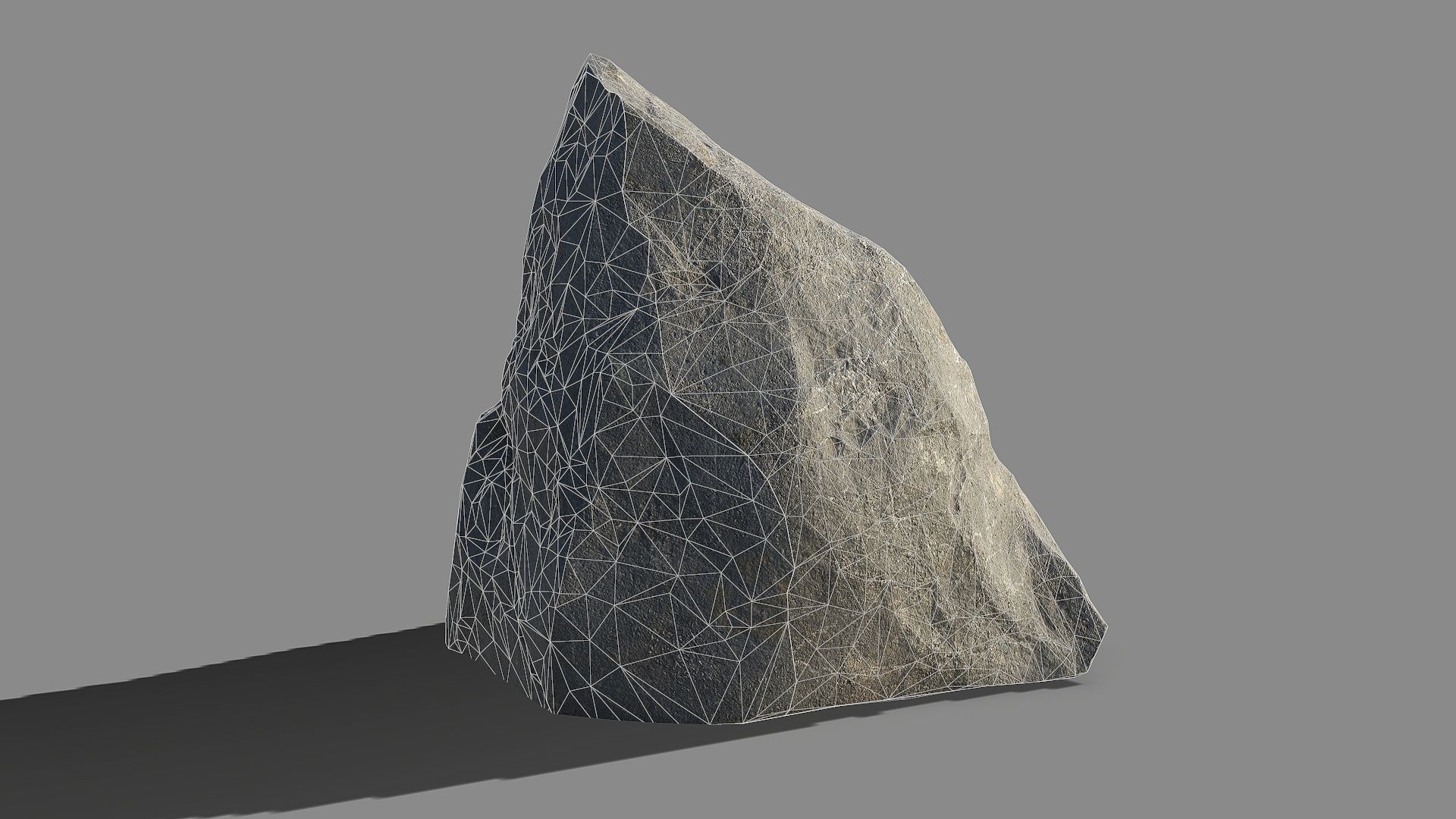 Mountain Rock 03 Low-poly 3D model_15