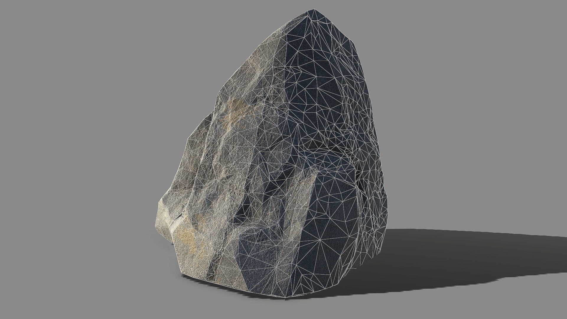 Mountain Rock 03 Low-poly 3D model_12