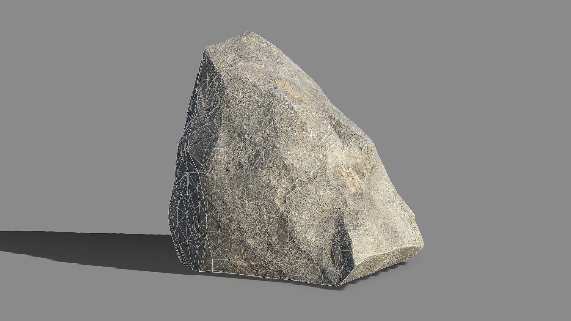 Mountain Rock 03 Low-poly 3D model_16