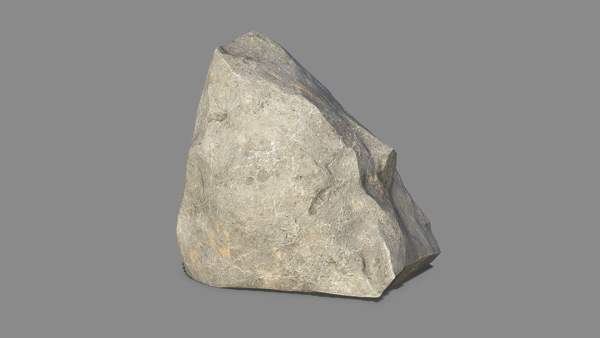 Mountain Rock 03 Low-poly 3D model_6