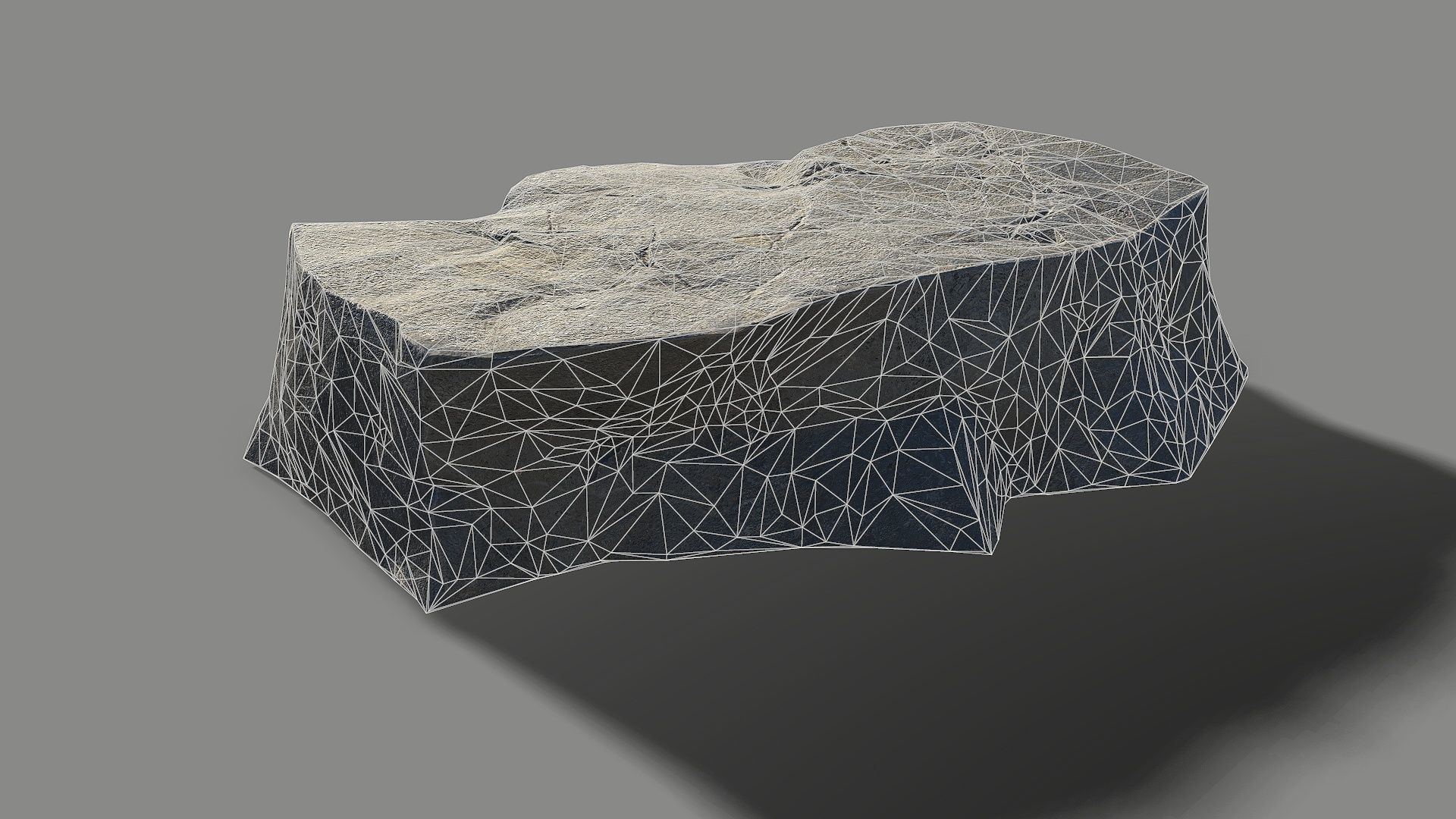 Mountain Rock 04 Low-poly 3D model_14