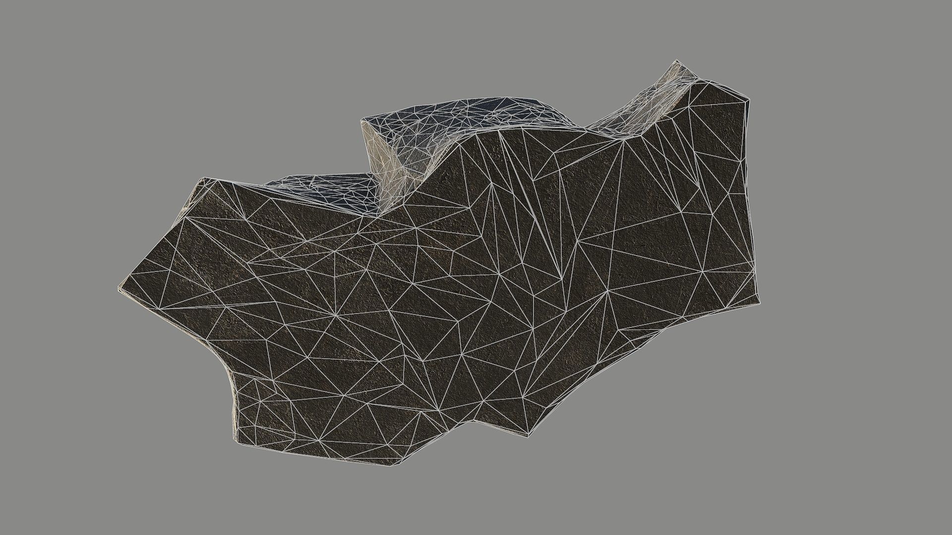 Mountain Rock 04 Low-poly 3D model_19