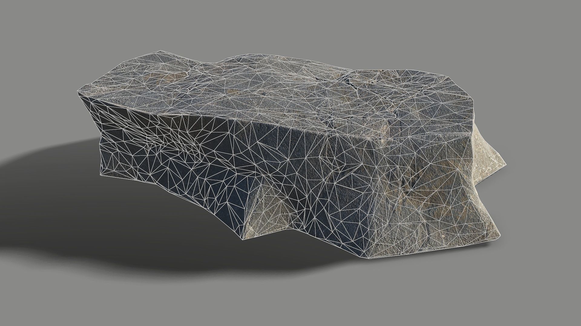 Mountain Rock 04 Low-poly 3D model_15