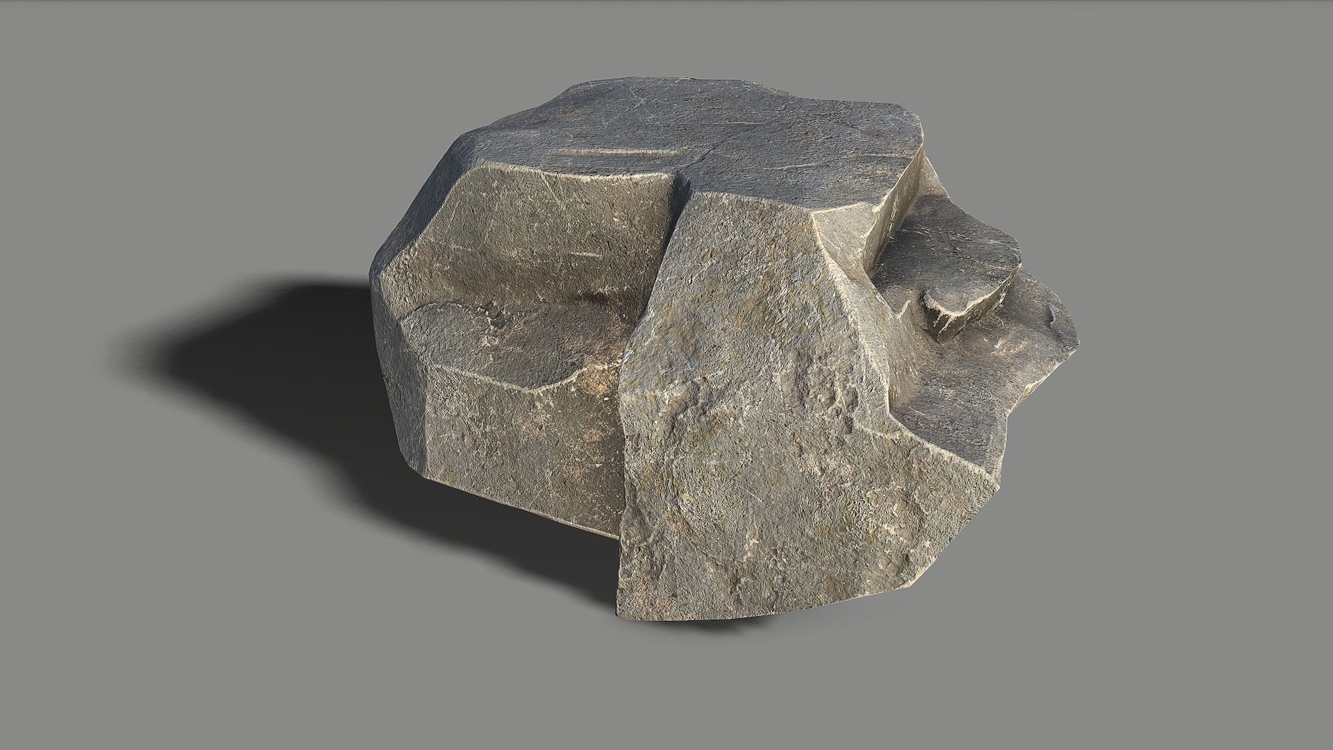 Mountain Rock 07 Low-poly 3D model_14