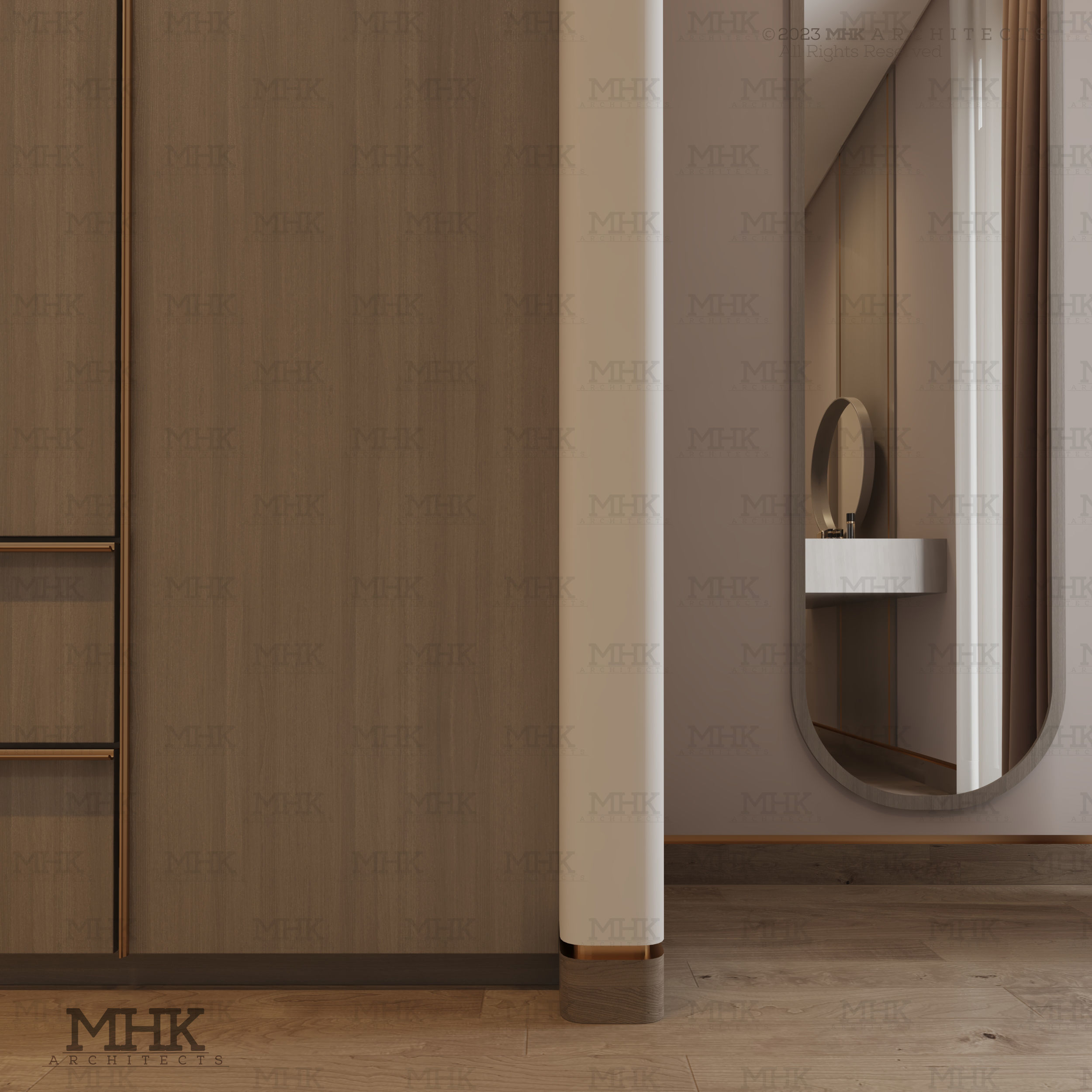 Cozy Master Bedroom with bathroom interior scene 3D model 03 3D model_8