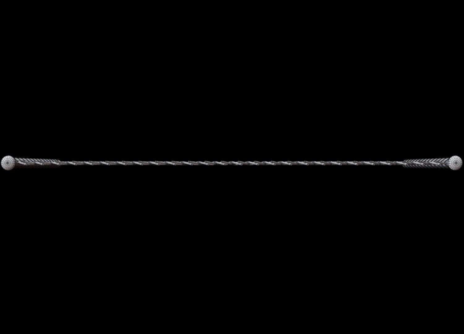 Wire Fence 3D model_22