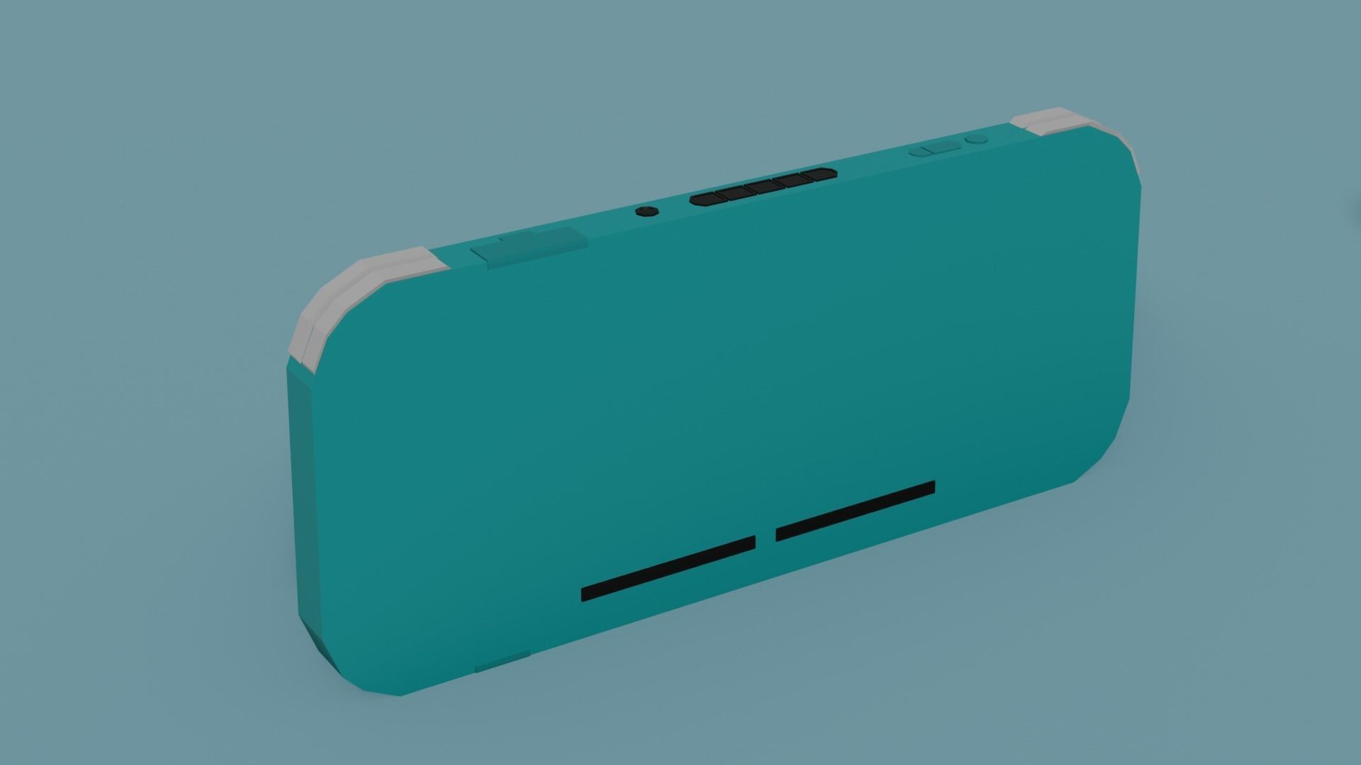 Low Poly Nintendo Switch Lite Pack Low-poly 3D model_2