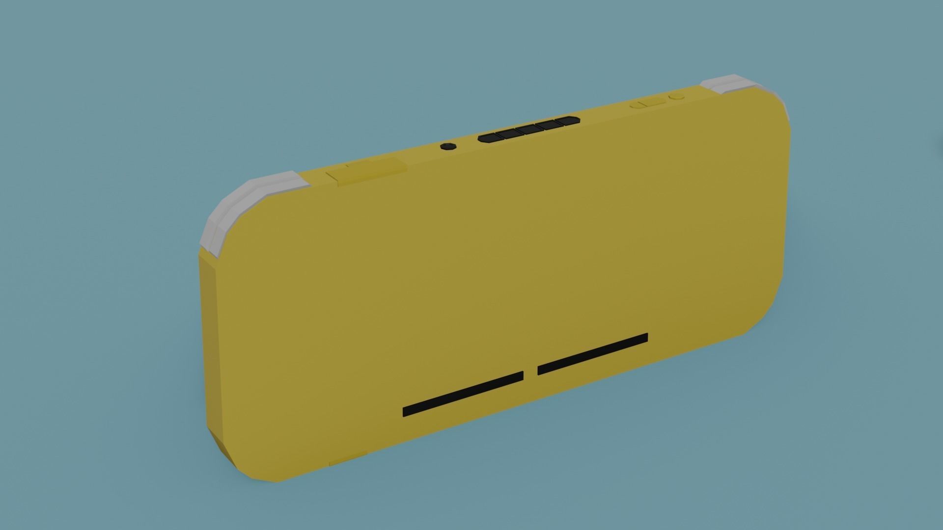 Low Poly Nintendo Switch Lite Pack Low-poly 3D model_8