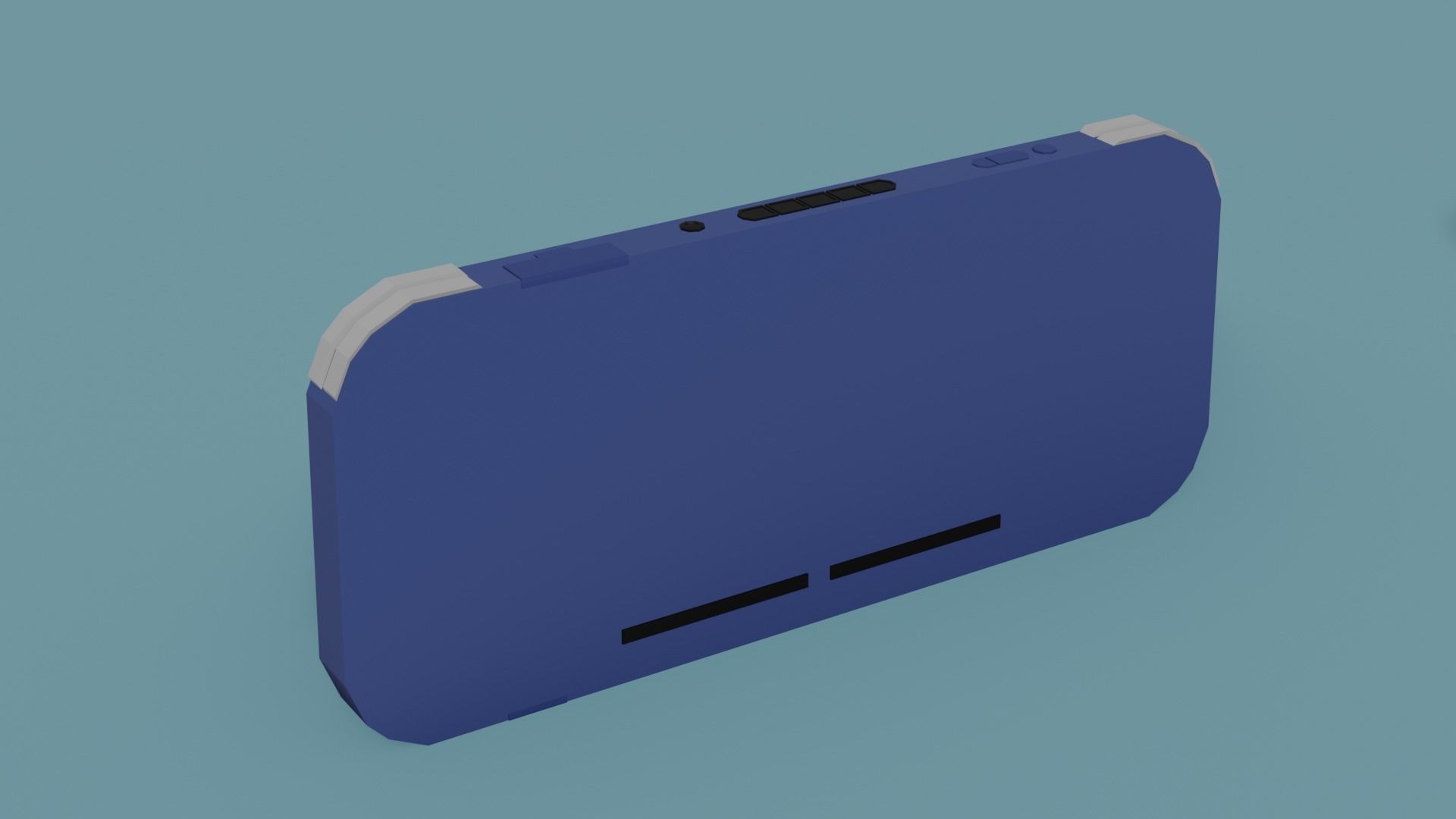 Low Poly Nintendo Switch Lite Pack Low-poly 3D model_9