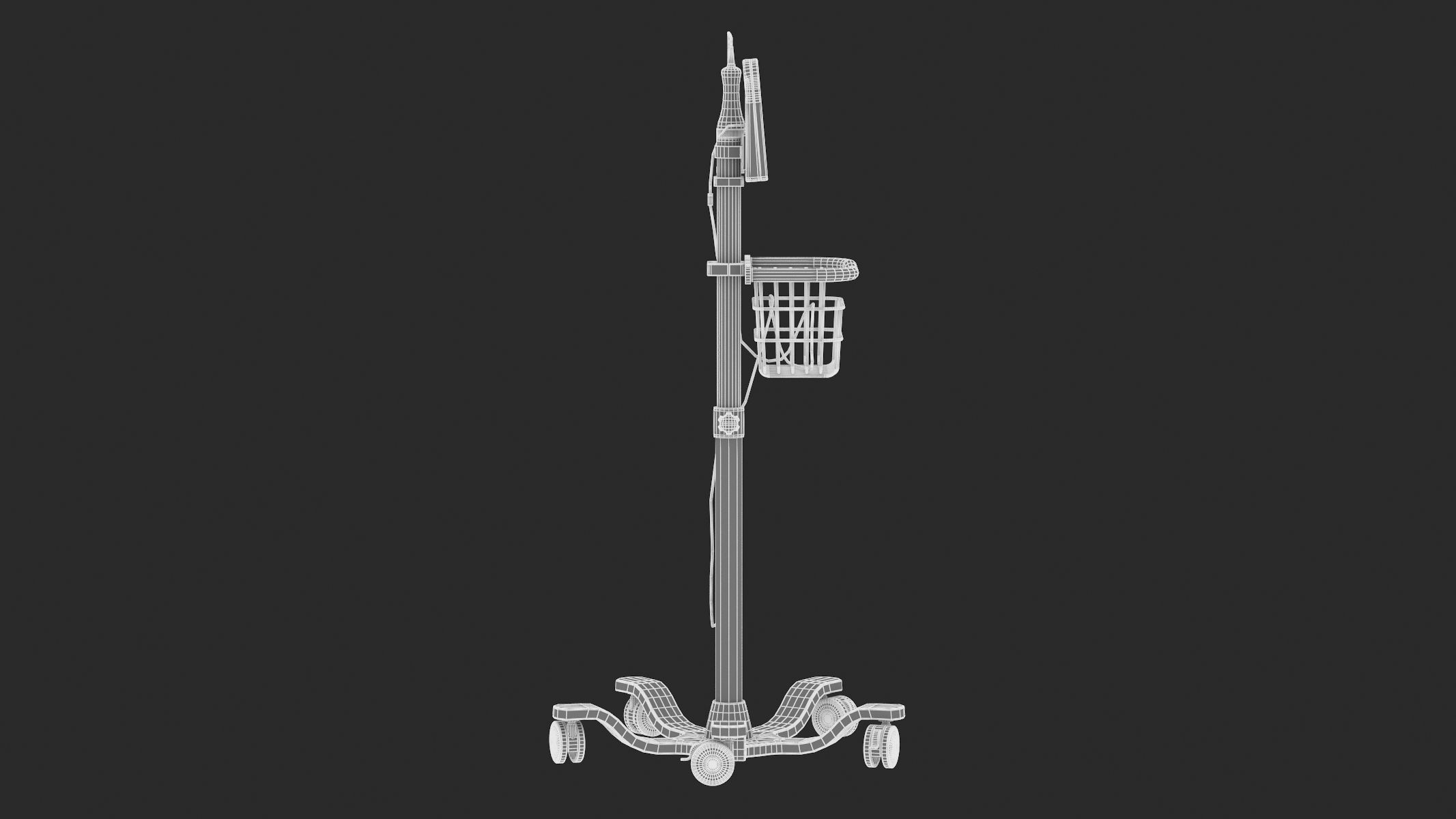 Medical Bladder Scanner Realistic PBR 3D model_12