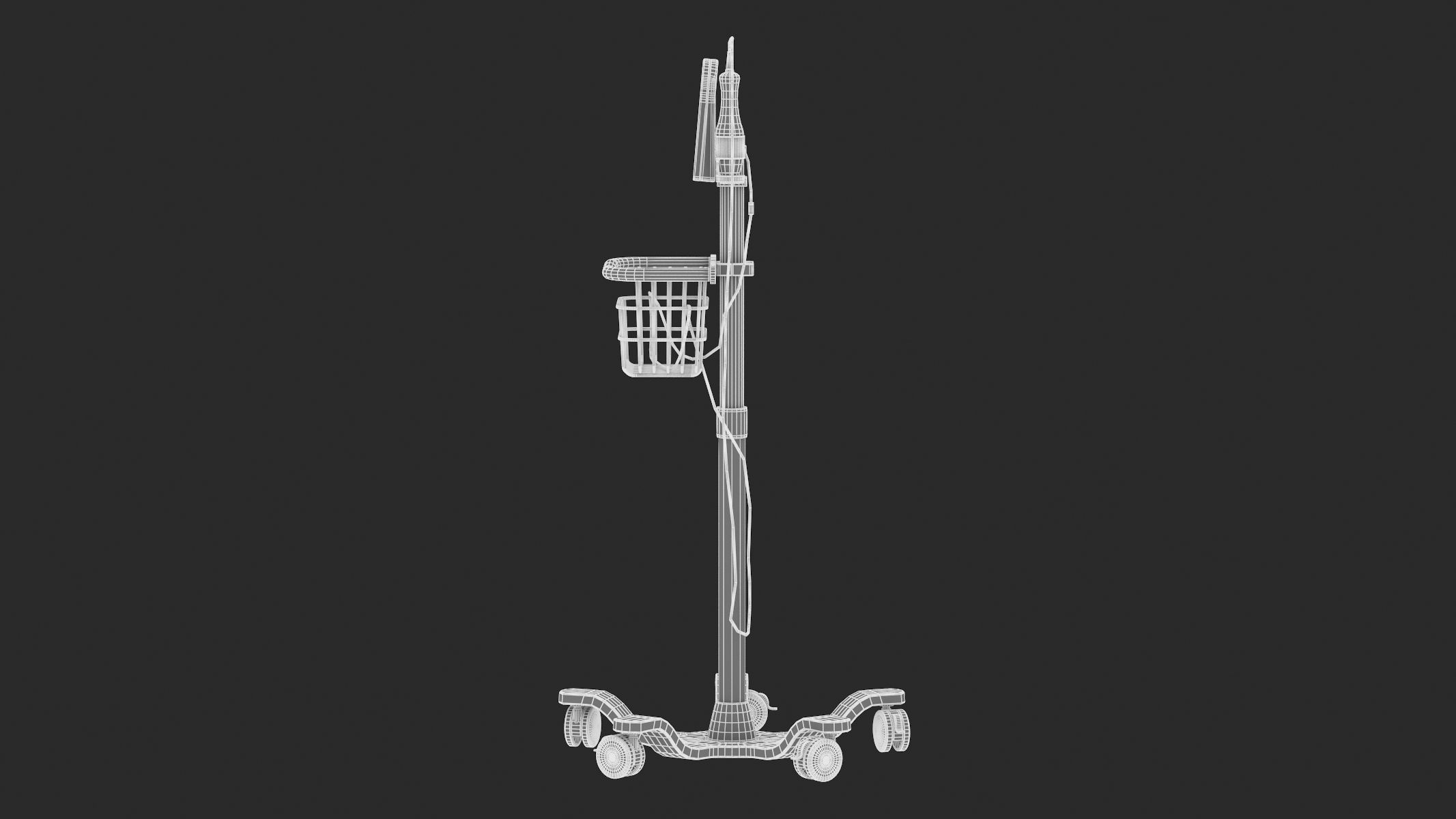 Medical Bladder Scanner Realistic PBR 3D model_16