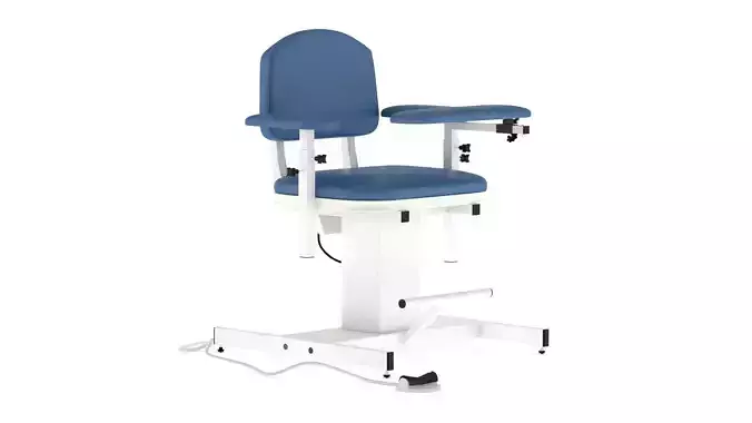 Medical Blood Drawing Chair PBR Realistic