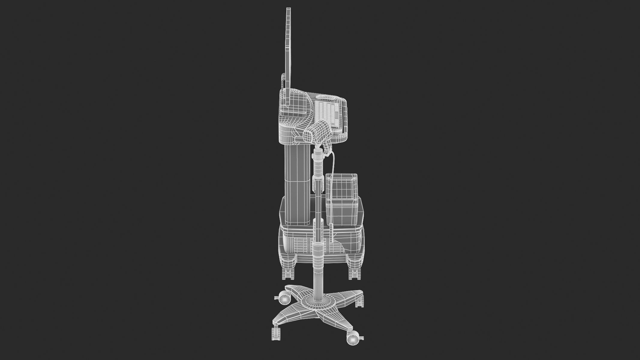 Medical Colposcopes PBR Realistic 3D model_12