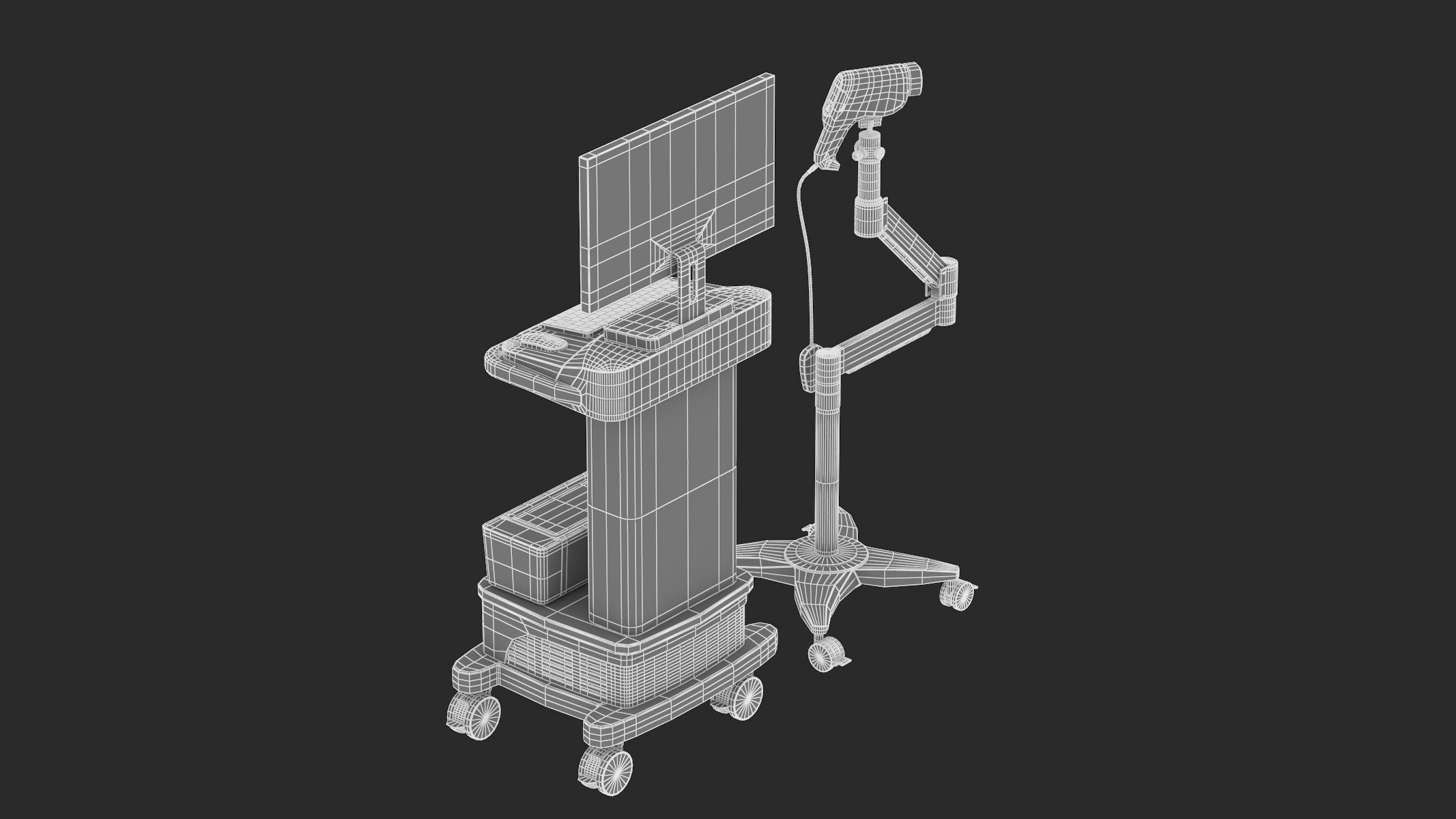 Medical Colposcopes PBR Realistic 3D model_14