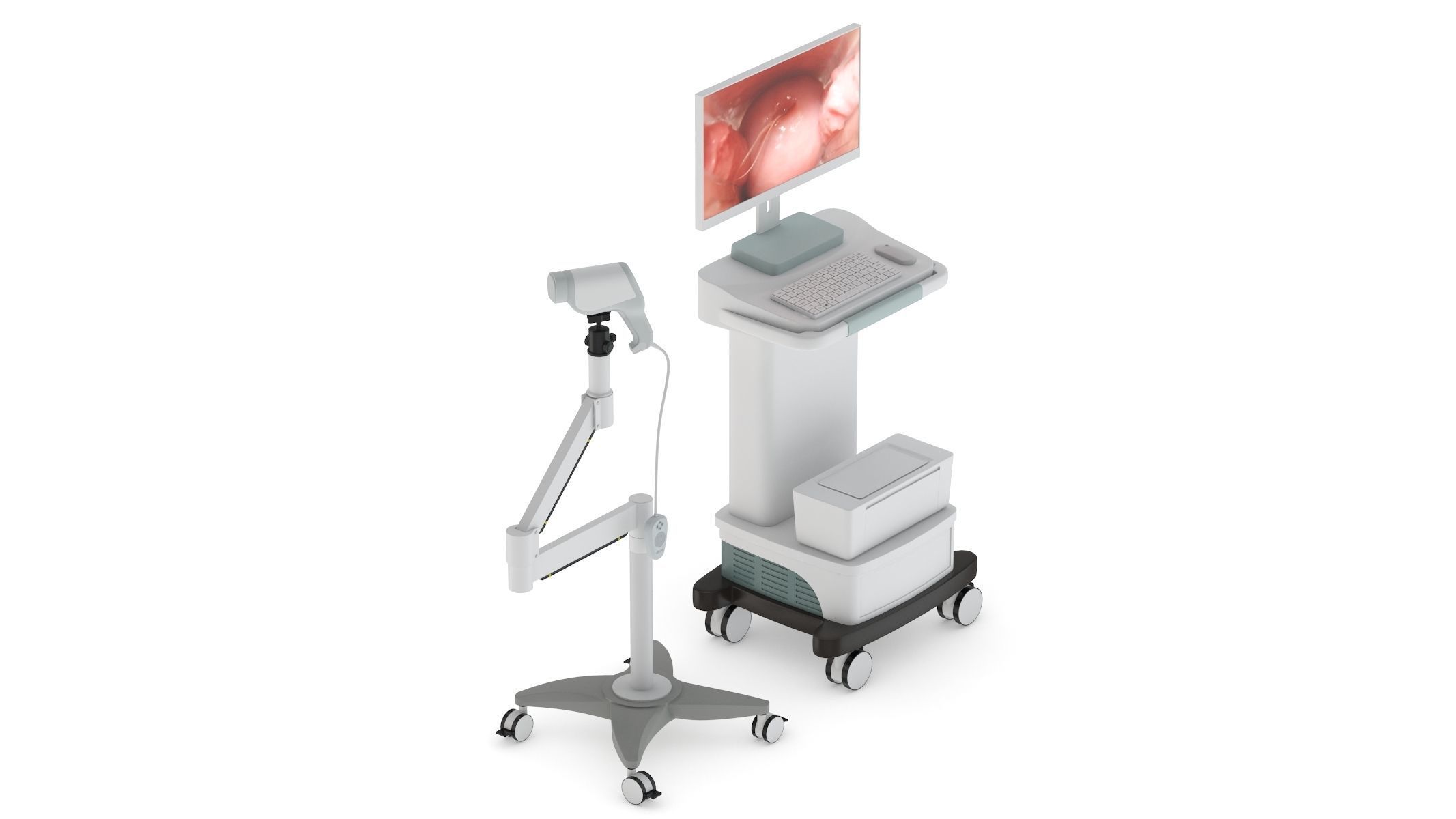 Medical Colposcopes PBR Realistic 3D model_1