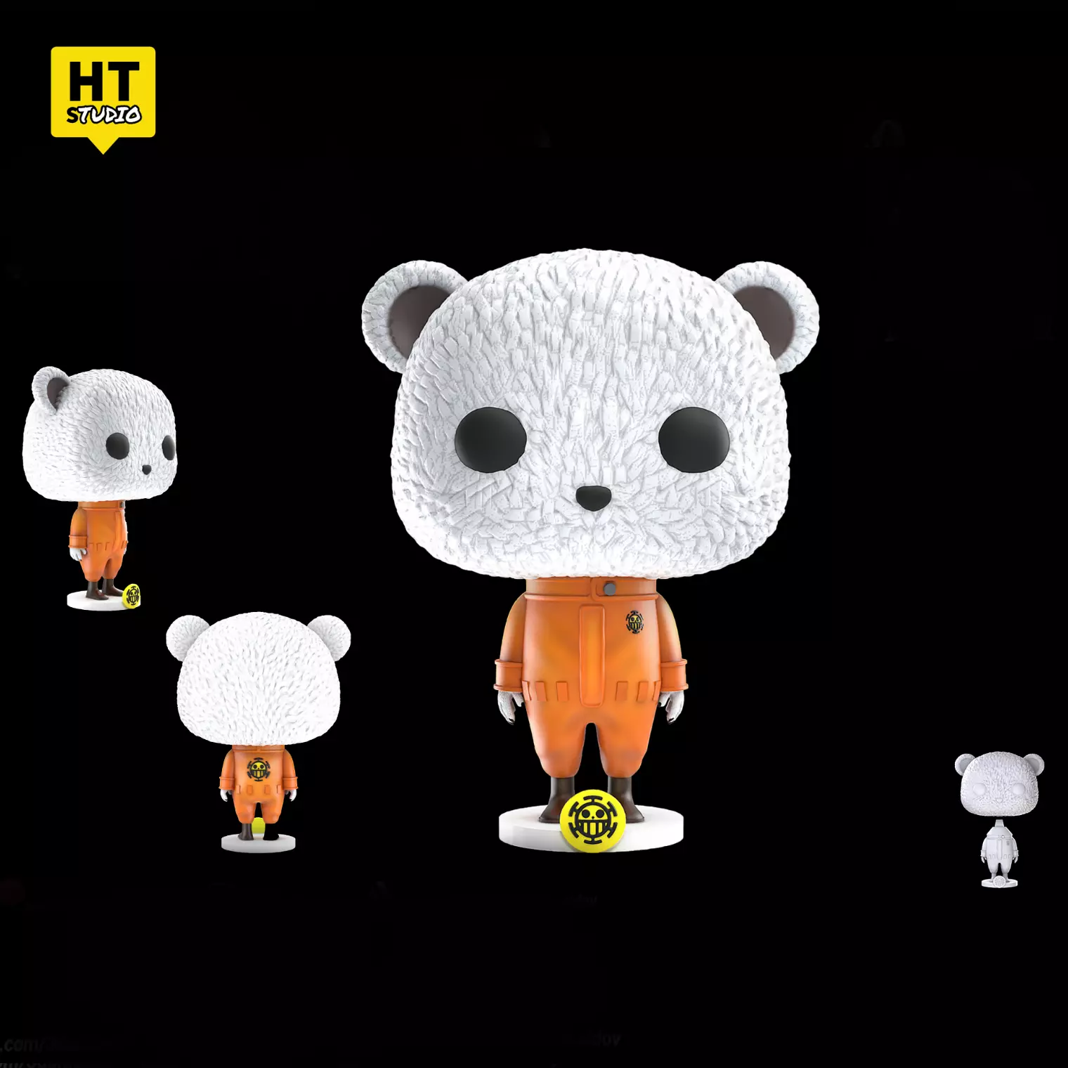 Bepo One Piece Custom 3D print model