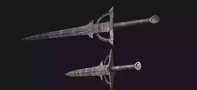 Dark Solar Blade and Dagger