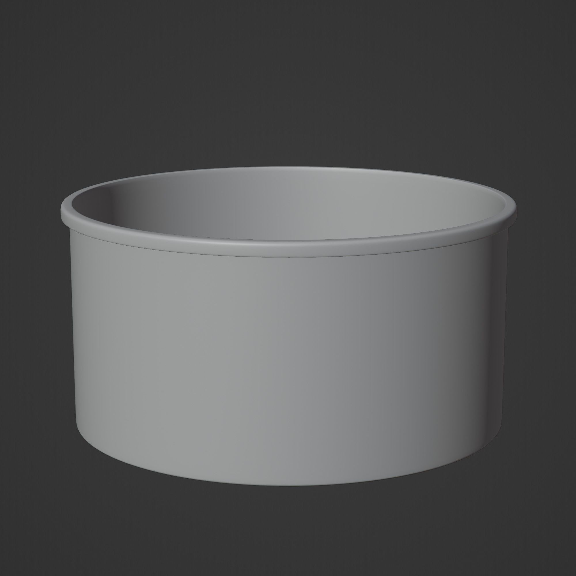 A 6-inch cheesecake pan with removable bottom Free low-poly 3D model_2