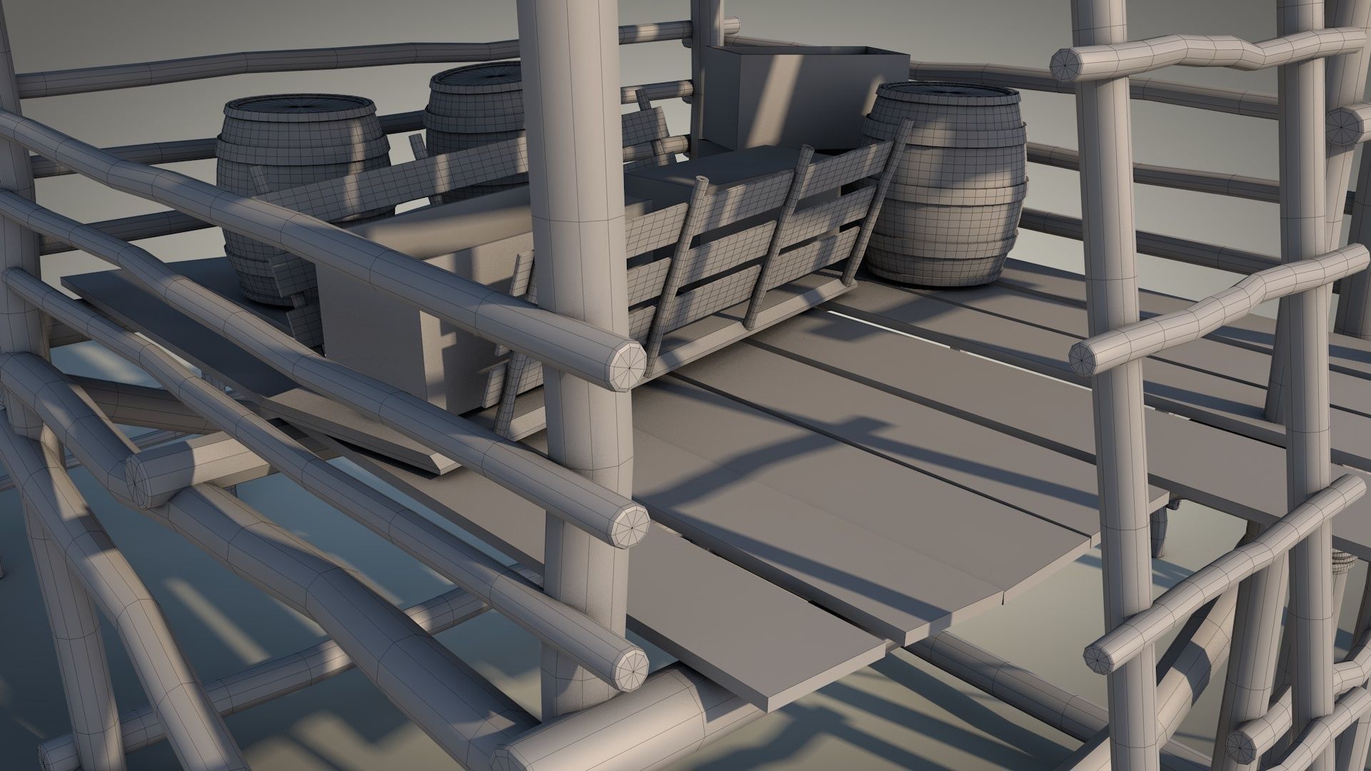 Survival Tent v9 3D model_18