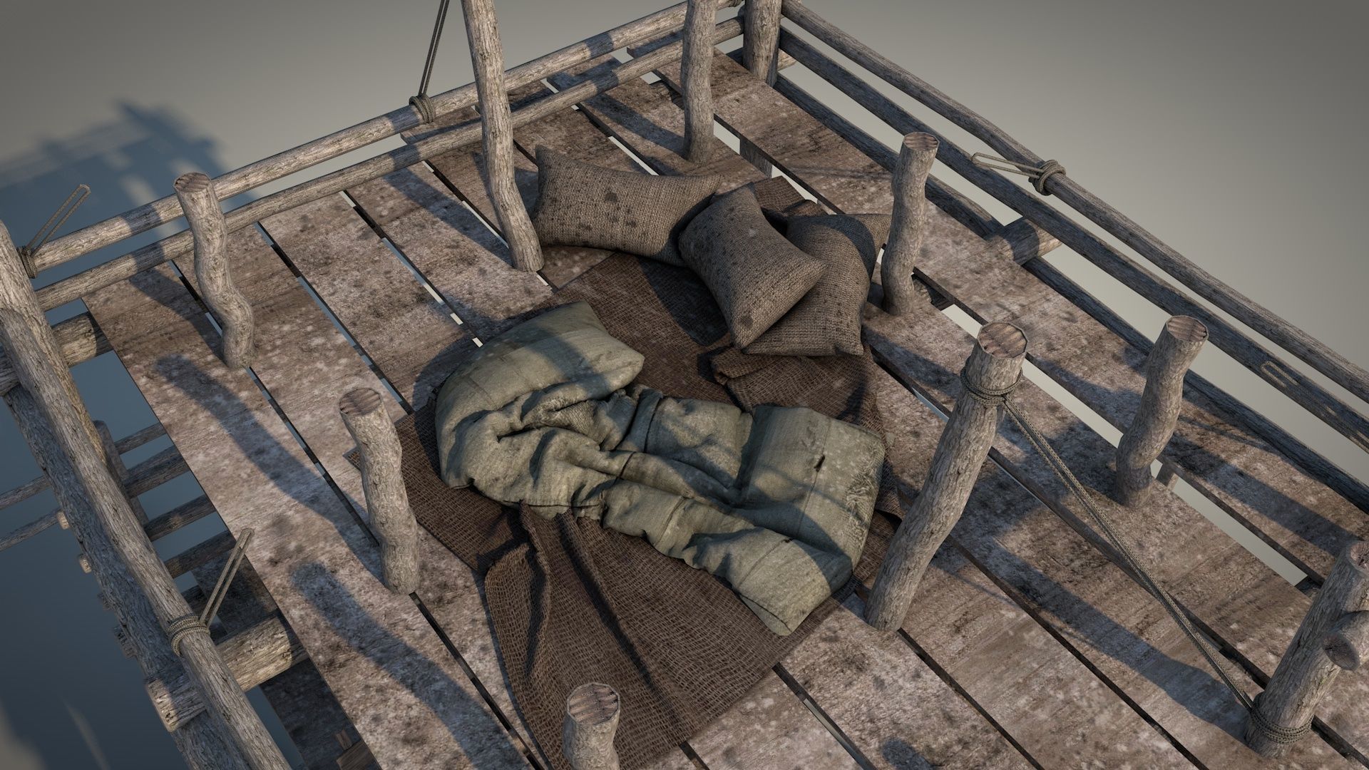 Survival Tent v9 3D model_19