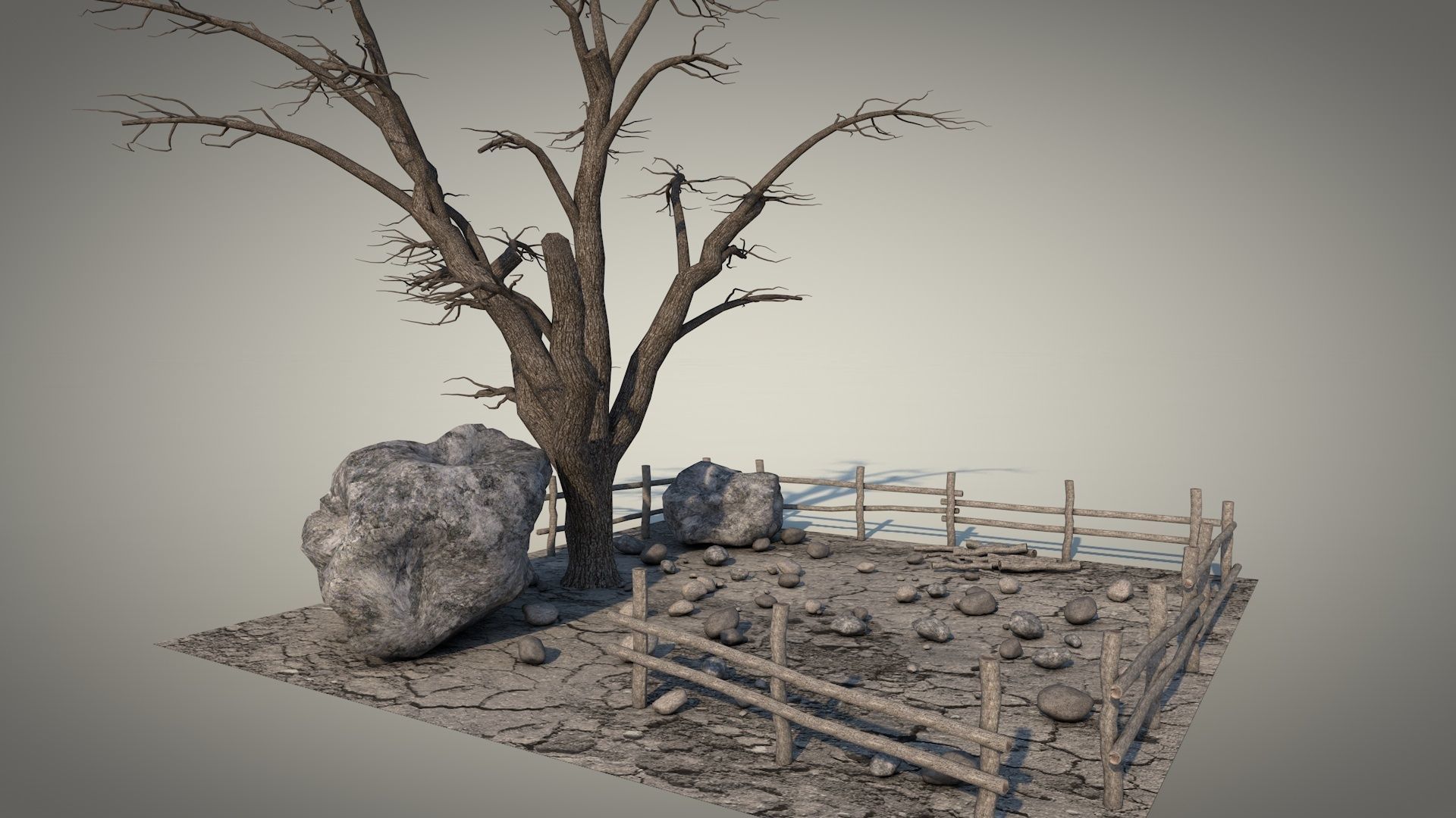 Survival Tent v9 3D model_14