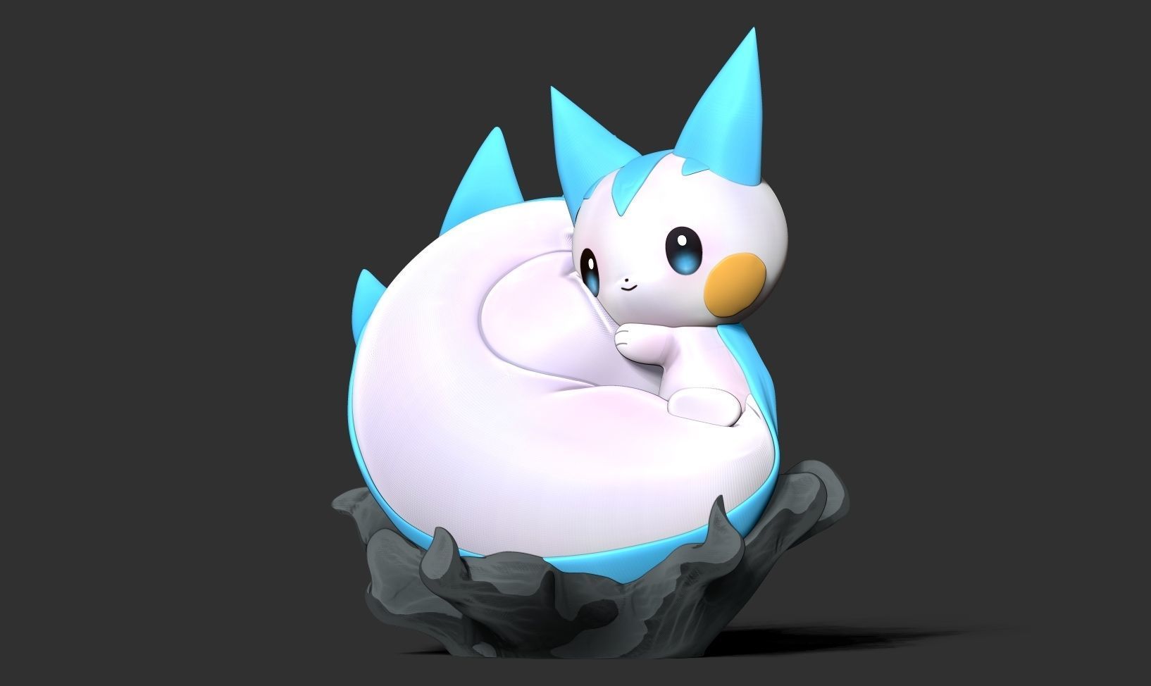 Pachirisu - Pokemon Fanart 3D print model_11