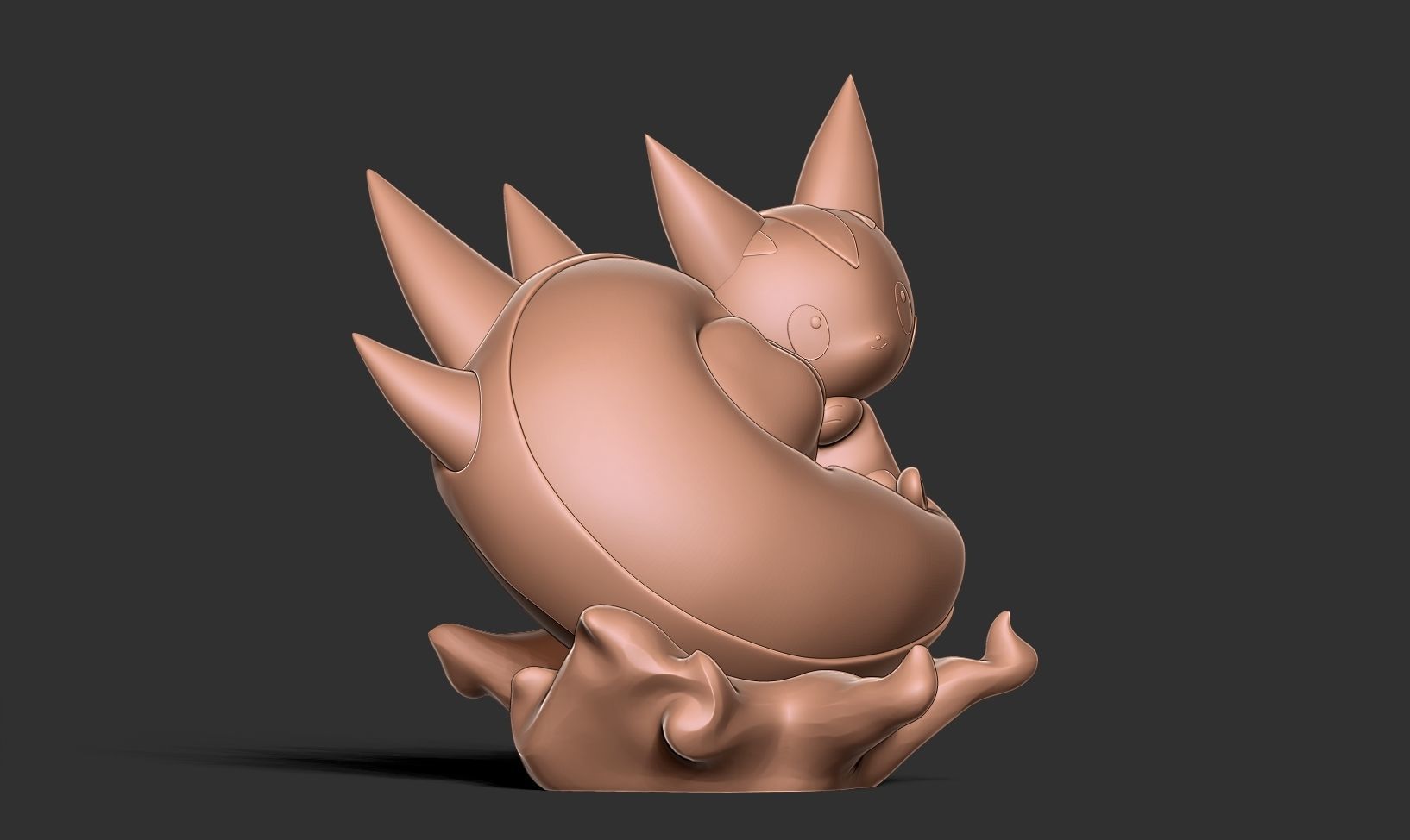 Pachirisu - Pokemon Fanart 3D print model_14