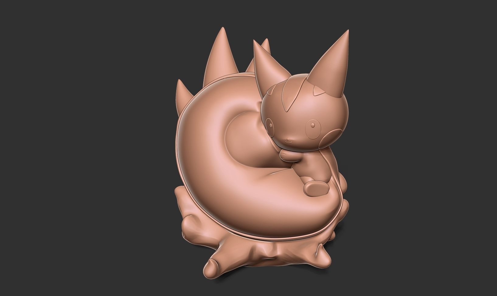 Pachirisu - Pokemon Fanart 3D print model_18