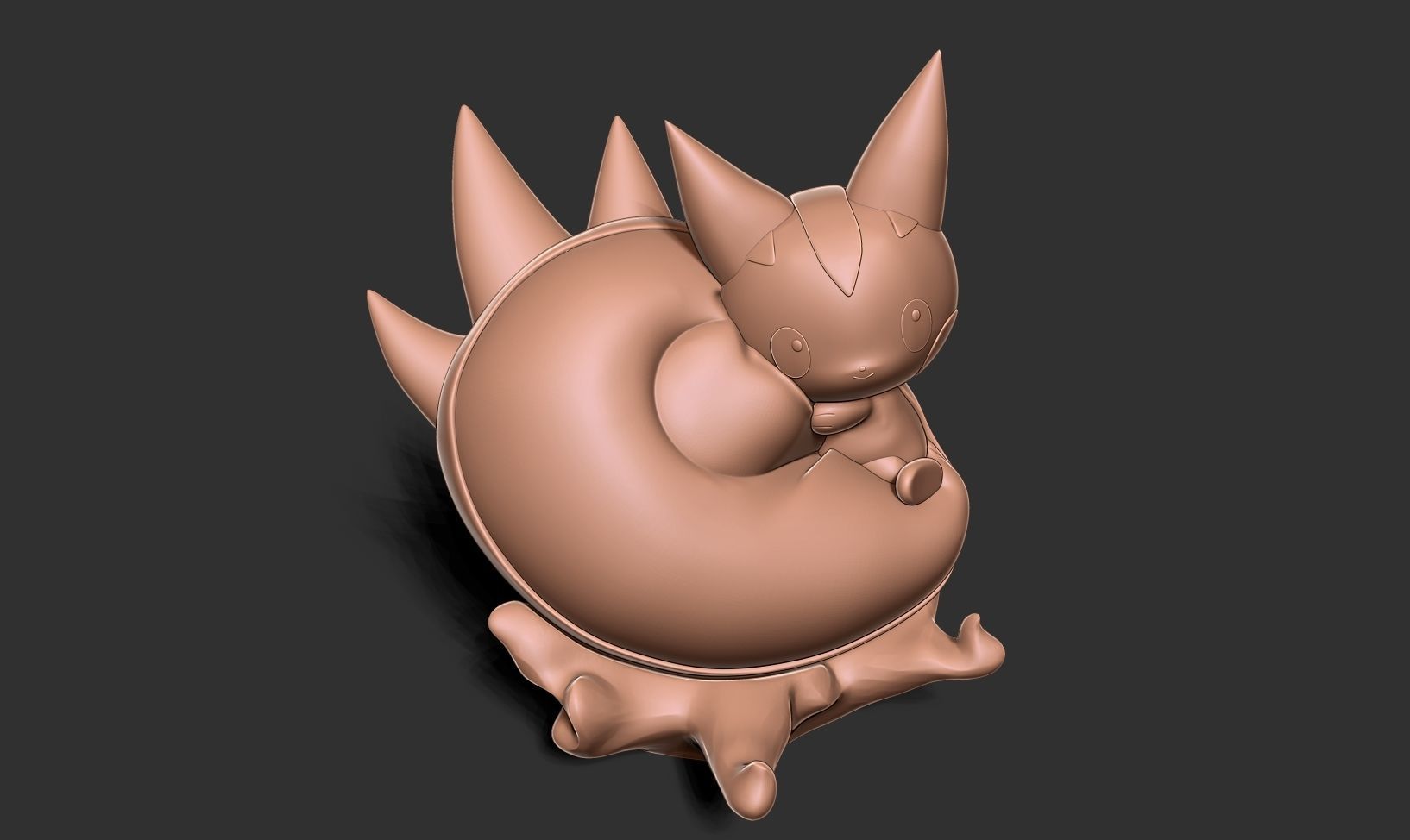 Pachirisu - Pokemon Fanart 3D print model_16