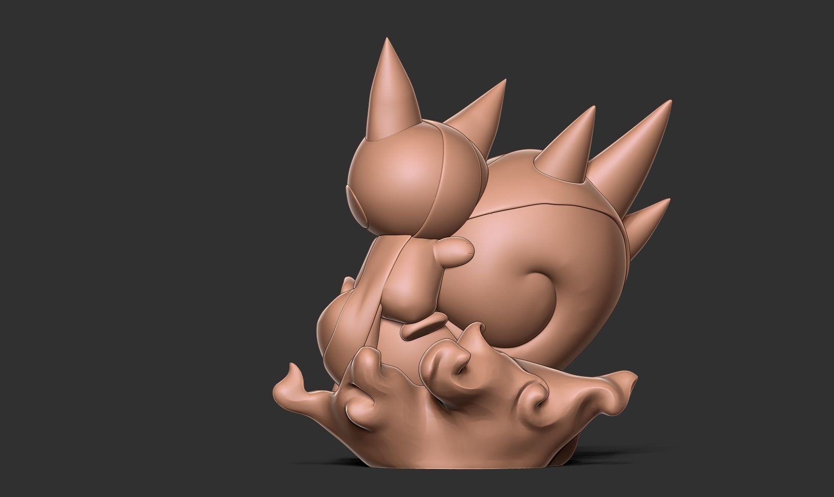 Pachirisu - Pokemon Fanart 3D print model_9