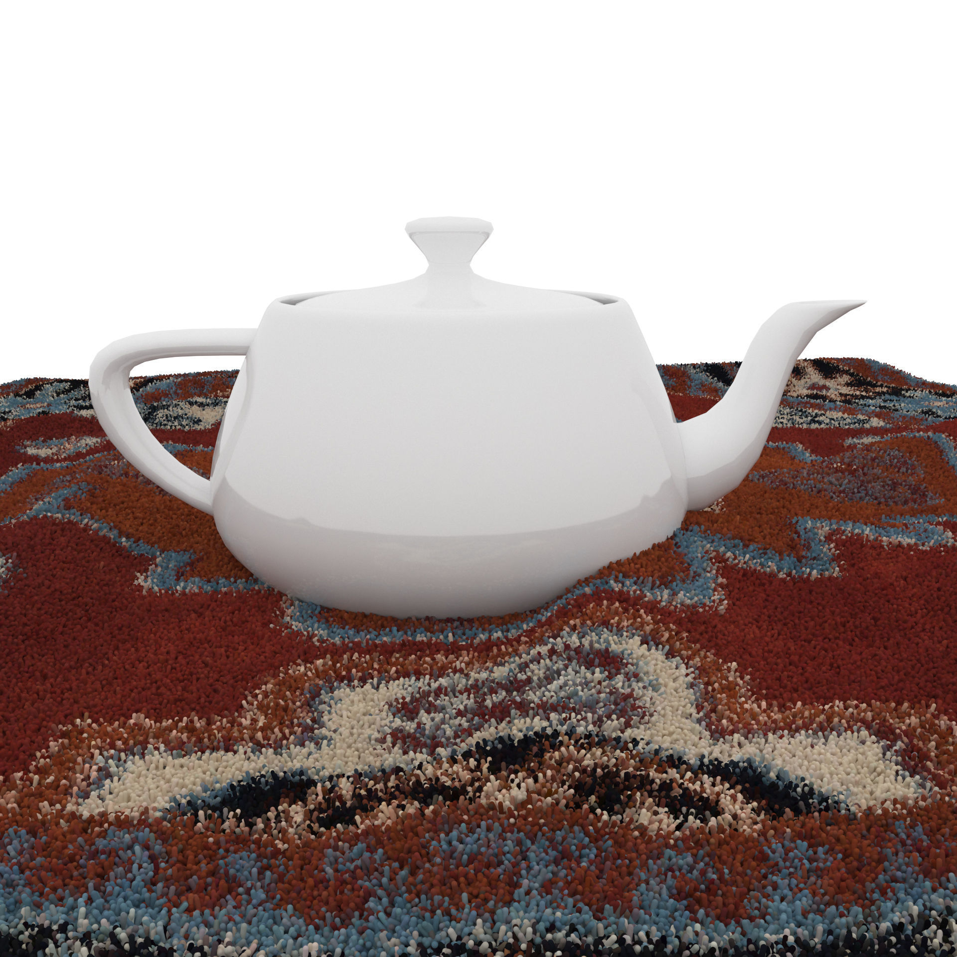 Rugs No 839 Low-poly 3D model_6