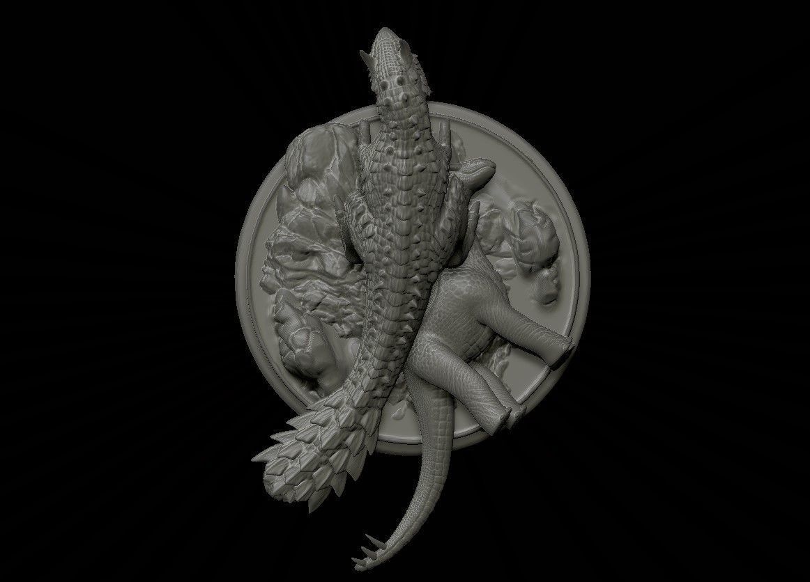 The Dread jaw Grimmsaurs 3D Printing Model 3D print model_4