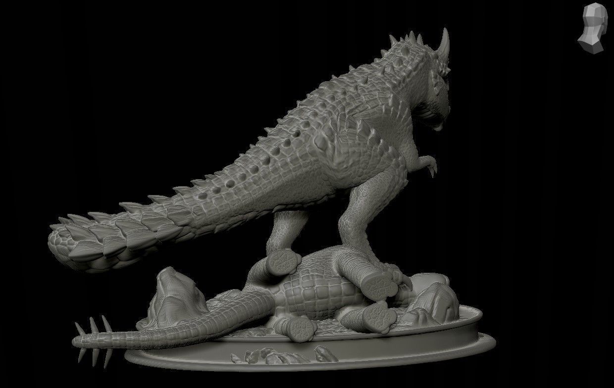 The Dread jaw Grimmsaurs 3D Printing Model 3D print model_5