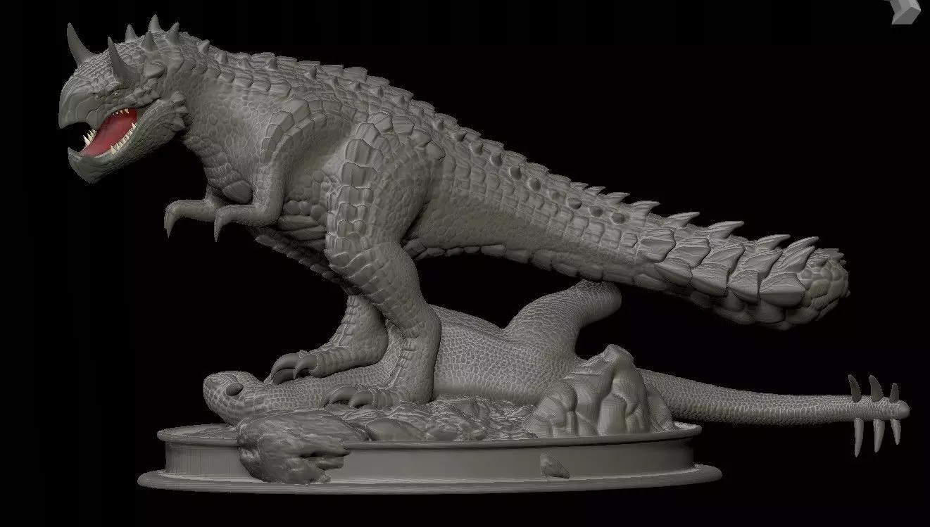 The Dread jaw Grimmsaurs 3D Printing Model 3D print model_0