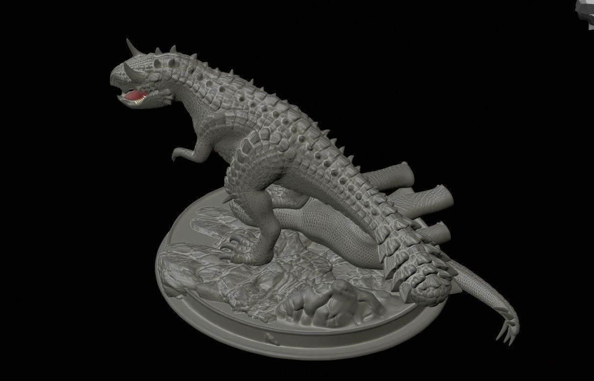 The Dread jaw Grimmsaurs 3D Printing Model 3D print model_1