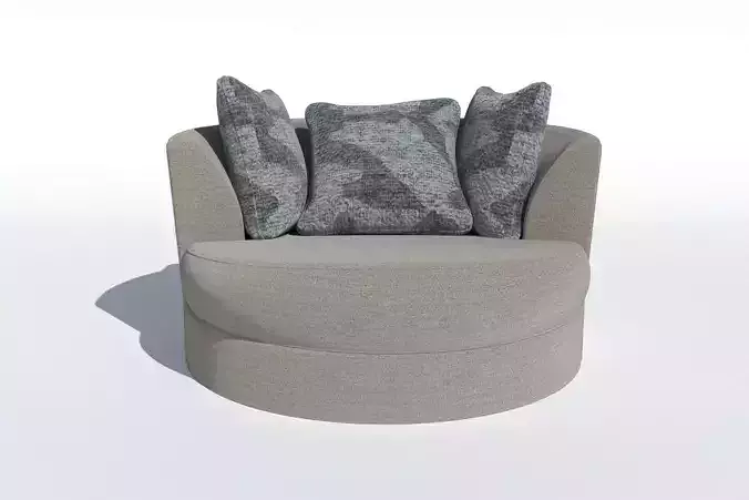 kresla swivel chair 3D model