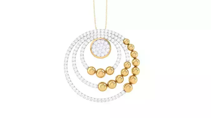 Women Pendant 3dm STL OBJ FBX Renders Details