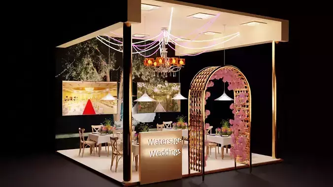 Exhibition hotel stall